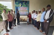अकोले तालुका केमिस्ट असोसिएशन च्या वतीने मांगे परिवाला किराणा वाटप