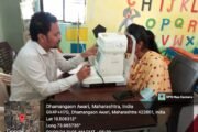 रोटरी च्या अंध मुक्त गाव अभियानातंर्गत167 नागरिकांची मोफत डोळे तपासणी