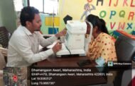रोटरी च्या अंध मुक्त गाव अभियानातंर्गत167 नागरिकांची मोफत डोळे तपासणी