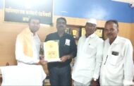 अकोले तालुक्याचे तहसीलदार सिद्धार्थ मोरे यांचा महाराष्ट्र राज्य पत्रकार संघाच्या वतीने सत्कार !