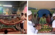अकोले तालुक्यातील मुस्लिम बांधवांनी राजूर व अकोले येथिल दर्ग्यात चादर चढवून केली माजीमंत्री पिचड यांच्यासाठी प्रार्थना