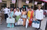 अकोले विधानसभा मतदारसंघात ३०७ केंद्रांवर पोलीस बंदोबस्तात मतदान पथके रवाना...