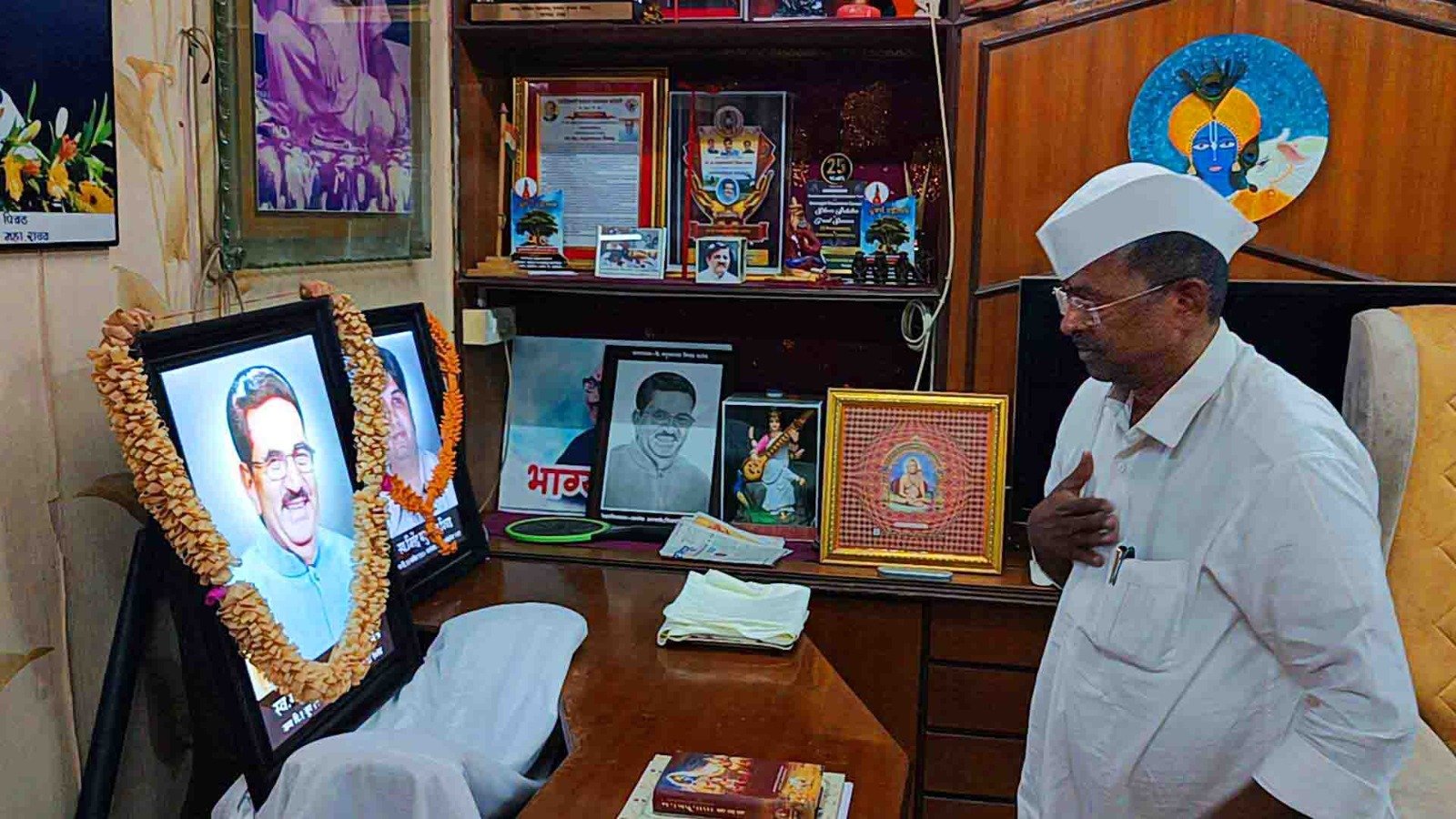 स्व.पिचड यांची पोकळी कोणीही भरू शकणार नाही- ना.नरहरी झिरवाळ
