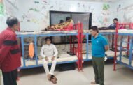 आमदार डॉ किरण लहामटे यांचा आदिवासी वस्तीगृहातील विद्यार्थ्यांसोबत भोजन व मुक्काम