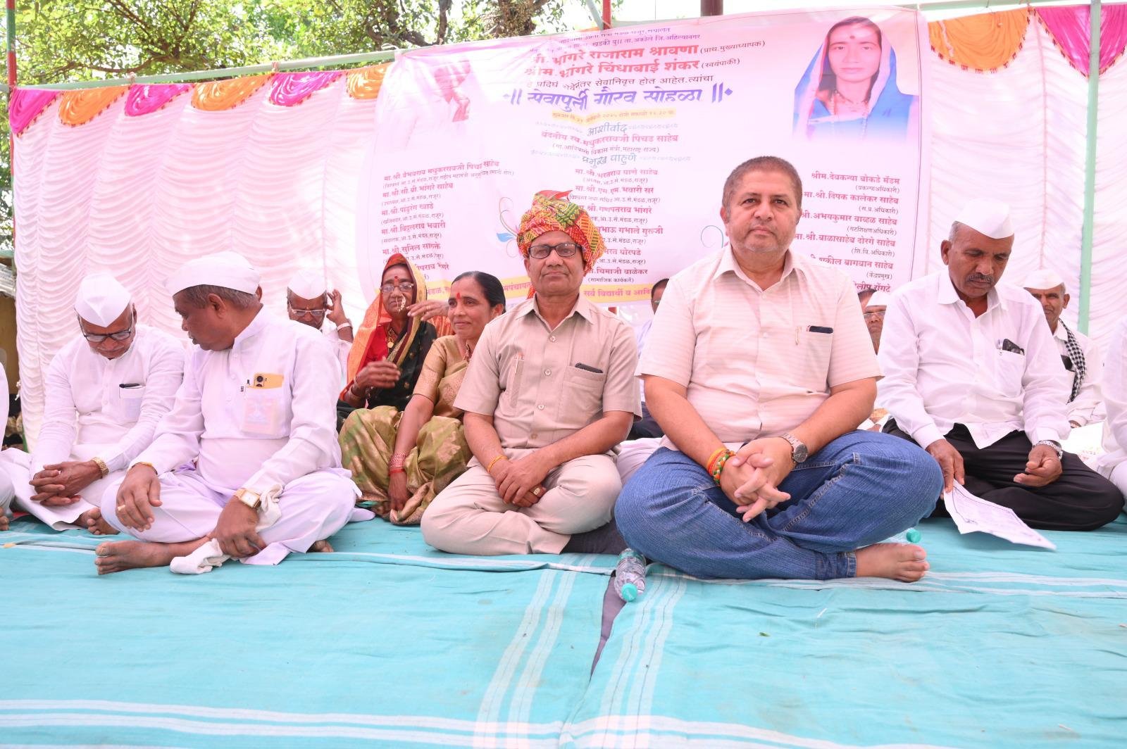 आदिवासी उन्न‌ती सेवा मंडळासाठी राजेंद्र भांगरे यांचे मोलाचे योगदान - वैभवराव पिचड