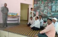 अकोले च्या निळवंडे वसाहती मध्ये घटनाकार, महामानव डॉ.बाबासाहेब आंबेडकर यांच्या 134 व्या जयंती निमित्त अभिवादन