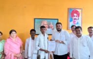राष्ट्रवादी युवक काँग्रेसच्या अहिल्यानगर जिल्हा कार्याध्यक्षपदी - सुनील लोखंडे