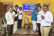 पत्रकार पगार कुटुंबीयांना प्रदेश सरचिटणीस आरोटे यांनी दिली भेट.. मायेच्या ओलाव्याने आनंदाश्रू तरळले.