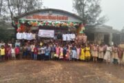 एकदरे आश्रमशाळेत विद्यार्थी प्रवेशोत्सव उत्साहात साजरा