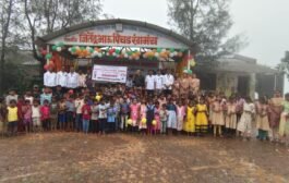 एकदरे आश्रमशाळेत विद्यार्थी प्रवेशोत्सव उत्साहात साजरा
