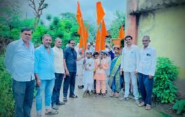 हिवरगाव आढळा नदी पाणी पुजन व दिंडी सोहळा उत्साहात संम्पन्न