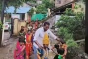 आषाढी एकादशीच्या निमित्ताने,,,जि.प.प्राथ.शाळा,चितळवेढे, पायी दिंडी सोहळ्याचे आयोजन