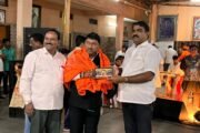 भिवंडी ते शिर्डी पायी पालखी सोहळ्याचे शिर्डीत आगमन!