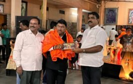 भिवंडी ते शिर्डी पायी पालखी सोहळ्याचे शिर्डीत आगमन!